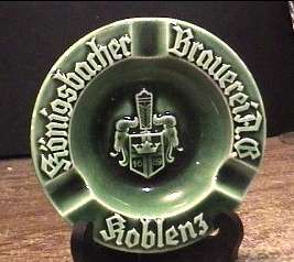 Konigsbacher Brauerei AB Koblenz   ASHTRAY  