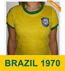 brazil home soccer jersey  