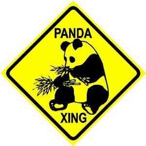  PANDA BEAR CROSSING sign * street zoo china: Home 