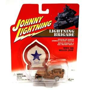   Johnny Lightning Lightning Brigade WWII MB Willys Jeep Toys & Games