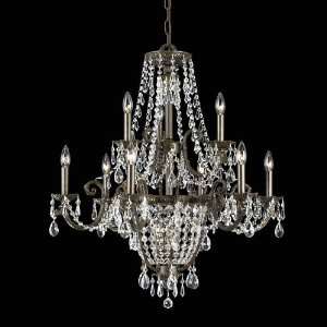  12 Light Chandelier. A Manchester Collection . (5189 EB CL 