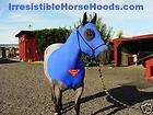 large superman horse hood sleazy slinky horse costume x