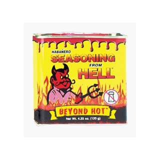 Habanero Seasoning From Hell   This salt free seasoning is loaded with 