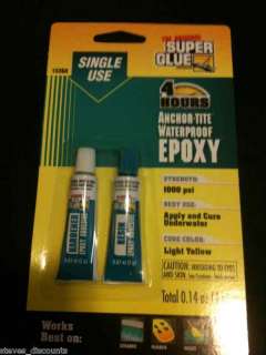 Super Glue Delay Setting Waterproof Epoxy. 4hr set time  