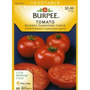  Burpee 63031 Tomato Burpees Supersteak Hybrid Seed Packet 