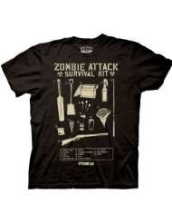 Shaun Of The Dead   Zombie Survival Kit T Shirt