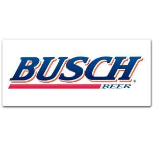  Busch US Beer Label Car Bumper Sticker Decal 6x2.5 
