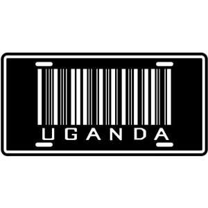  NEW  UGANDA BARCODE  LICENSE PLATE SIGN COUNTRY: Home 