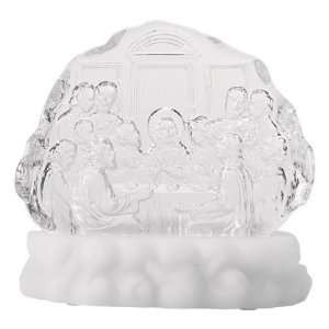 GLASS LAST SUPPER/LED BASE 