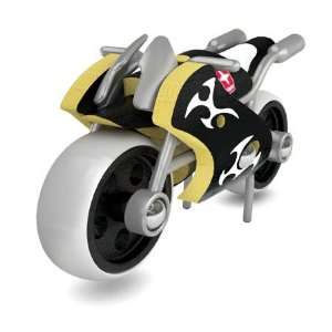  Hape Bamboo Wood e superbike Motorcycle: Toys & Games