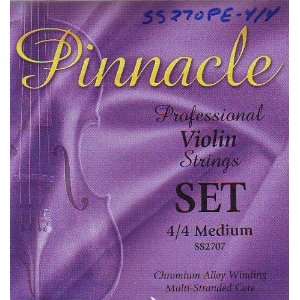 Super Sensitive Violin Set Plain E Pinnacle 4/4 Size, SS270PE 4/4