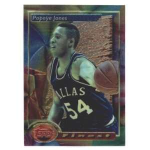  1993 94 Finest #156 Popeye Jones RC   Dallas Mavericks (RC 