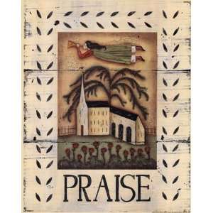    Praise Poster by Donna Atkins (11.00 x 14.00)