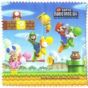   Super Mario Bros. Wii Screen Cleaner 3DS Wiper Epoch Nintendo Japan