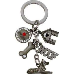  I Love My Border Collie Jeweled Key Charms Everything 