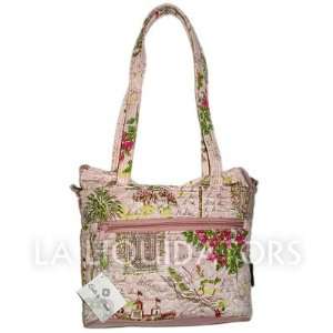 Donna Sharp Sunset Boulevard Jenna Bag Quilted Handbag Purse by Quilts 