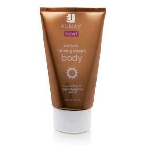  Almay Sunless Tanning Cream Body SPF 15, 4.2oz (125ml 