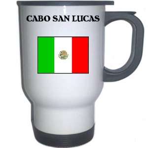  Mexico   CABO SAN LUCAS White Stainless Steel Mug 