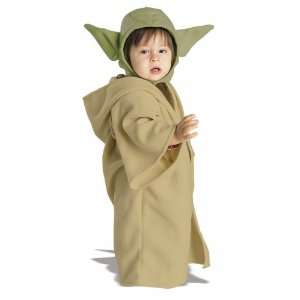  Toddler Star Wars Yoda Halloween Costume (2 4T): Toys 