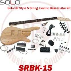 Solo DIY SRBK 15 SR Style 5 String Electric Bass Guitar Kit  Build A 