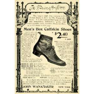   Calfskin Shoes New York Fashion   Original Print Ad: Home & Kitchen