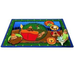  David & Goliath Literacy Rug   5ft.5in. x 7ft.8in 