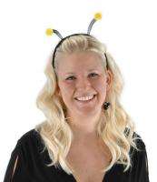 Yellow Black Antenna Bee Headband Costume Accessory NEW  