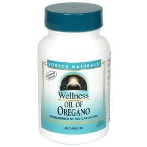   Wellness Oil of Oregano, Vegetarian Capsules, 60 capsules (Pack of 2