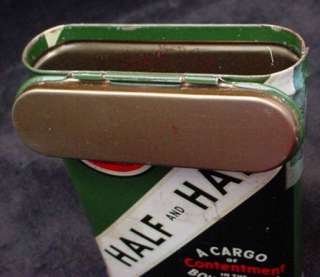 Burley & Bright Pocket Tobacco Tin Half & Half  