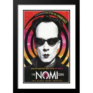  The Nomi Song 20x26 Framed and Double Matted Movie Poster 
