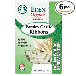 Eden Organic Parsley Garlic Ribbons, 8 Ounce Packages (Pack of 6)
