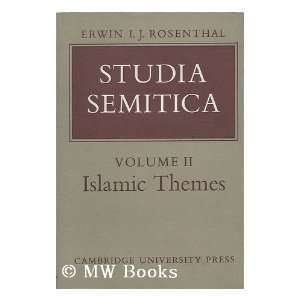  Studia Semitica : Volume II / by Erwin I. J. Rosenthal 