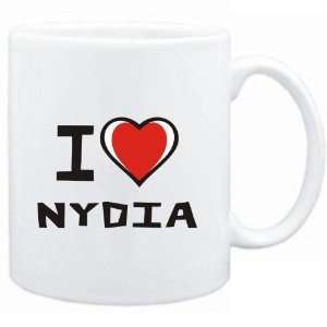  Mug White I love Nydia  Female Names: Sports & Outdoors