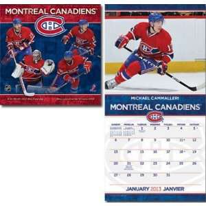   Canadiens English/Francais 16 Month 2013 Mini Calendar