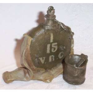  Resin Replica Antique of Military Canteen