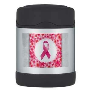    Thermos Food Jar Cancer Pink Ribbon Flower: Everything Else