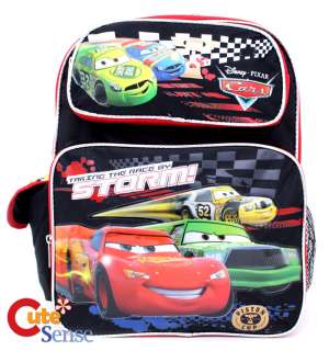 Disney Pixar Cars Mcqueen school Backpack : 16 Large Storm