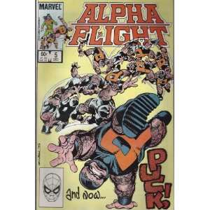    Marvel Comics Alpha Flight Vol.1 No. 5: DENNY ONEIL: Books