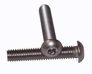 Stainless Metric Button Head Screw 100 5mm x.8x8mm  