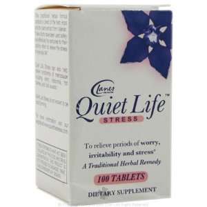  Quiet Life Stress 100 TAB By Lanes Quiet Life Beauty