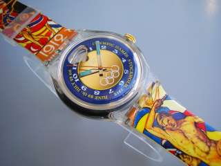 Name: STOCKHOLM 1912 Swatch number: SAZ103 Diameter case: 36 mm 