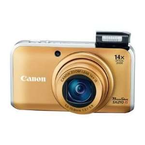  Canon Powershot SX210 IS 14.1 Megapixel/14x Zoom/720p HD 