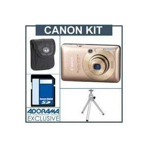  Canon Powershot SD780 IS Digital Camera Kit,  Gold 