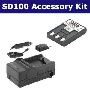 Canon Powershot SD100 Digital Camera Accessory Kit includes SDM 119 