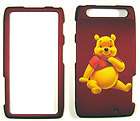 Winnie The Pooh Red Motorola Droid RAZR XT912 Faceplate Case Cover 