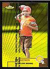 TY DETMER BYU COUGARS 1999 FINEST GOLD REFRACTOR #/100