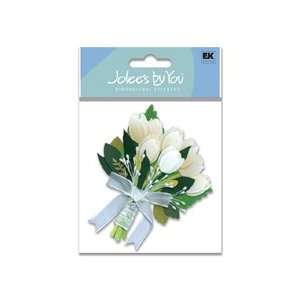  Stephanotis Dimensional Sticker: Office Products