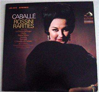 Monserrat Caballe   Rossini Rarities, Cillario, NMint  