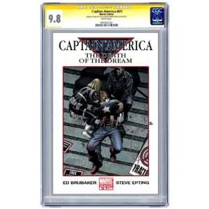  Joe Quesada CGC Signature 9.8 Death of Captain America Toys & Games