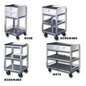  STAINLESS STEEL DRAWER AND SHELF TRUCKS H474: Home 